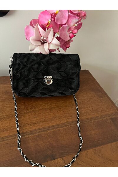 Nuva Land Handmade Knitted Chain Bag