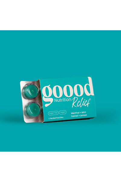 Goood Nutrition Goood Relief 24'lü Bitkisel Ferahlık ve Sindirim Pastili
