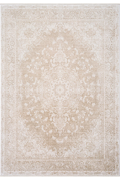 Koza Halı Koza Hayad Şimal Bej Halı Kilim Salon Oturma Odası Yatak Odası Kori...