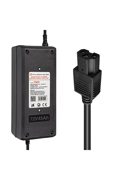 Powermaster PM-7329 72 Volt - 45 Amper Elektrikli Bisiklet Şarj Cihazı