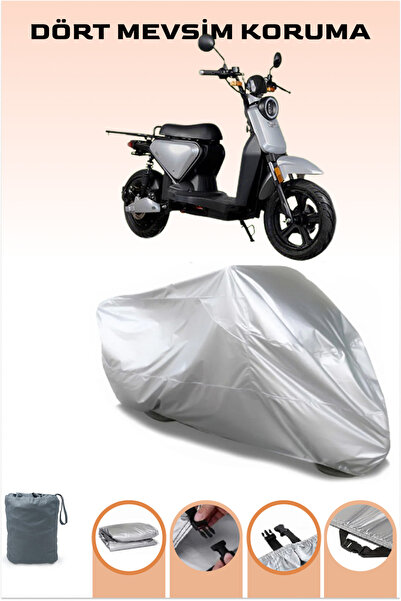 Breen غطاء دراجة نارية كهربائية حديث متوافق مع طراز Gray Volta VS_5، يوفر حما...