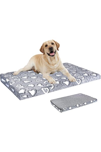 VANKEAN مرتبة سرير للكلاب قابلة للعكس (باردة وناعمة)، مرتبة سرير للحيوانات ال...