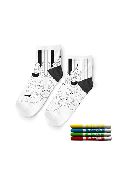 Ogobongo цифрово отпечатани боядисани чорапи