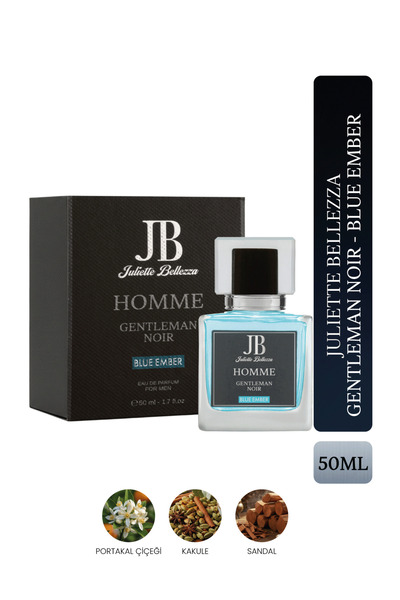 JULIETTE BELLEZZA Gentleman Noır Blue Ember EDP Erkek Parfüm 50ml