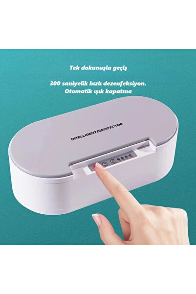 DailyTech Akıllı UV Dezenfeksiyon Kutusu Telefon Aksesuar Maske Takı Sterilizasyon Cihazı
