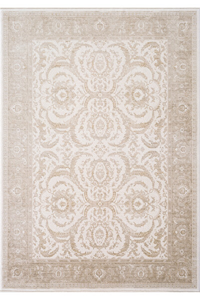 Koza Halı Koza Hayad Şimal Bej Halı Kilim Salon Oturma Odası Yatak Odası Kori...