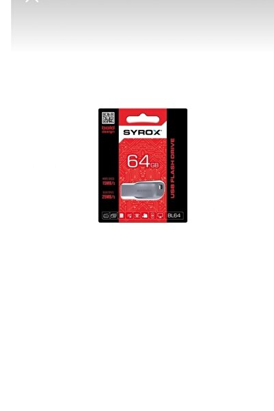 Syrox 64GB USB 3.0 Metal Kasa Yüksek Hızlı Flash Bellek