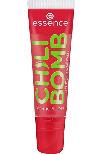 Essence ملمع شفاه تشيلي بومب جوسي بومب - 10 مل (01 صلصة الفراولة)