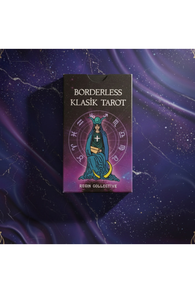 Tanem Mall Borderless Klasik Tarot 78 Kart Klasik Tarot Destesi