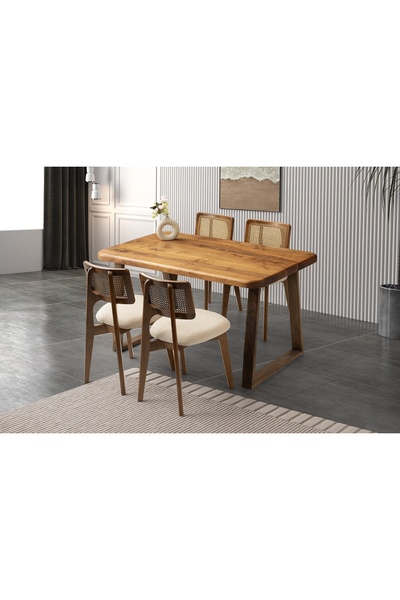 Kone Haus Modern Masa ve Sandalye Takımı MTK3463