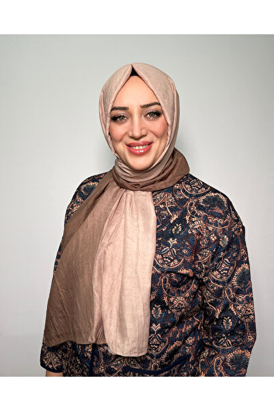 Daisy Polo Degrade Desenli Bambu Kraş Şal