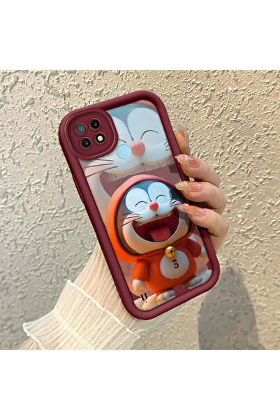 Hontinga حافظة هاتف من السيليكون الناعم متوافقة مع Realme C21 ومضادة للسقوط