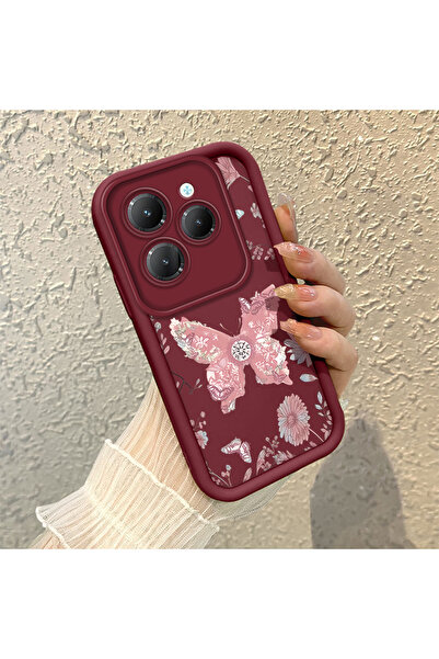 Hontinga حافظة هاتف من السيليكون الناعم مضادة للسقوط متوافقة مع Infinix Hot 4...