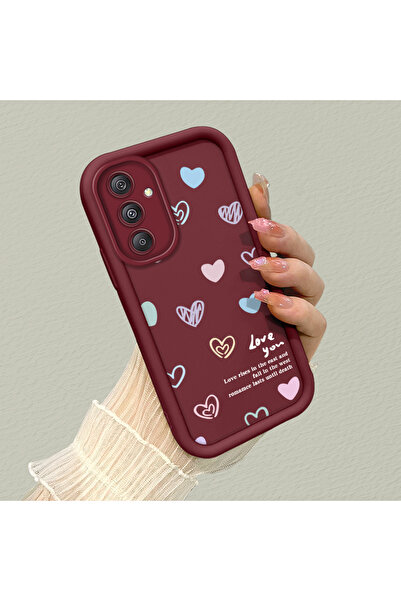 Hontinga حافظة هاتف من السيليكون الناعم متوافقة مع هاتف سامسونج جالاكسي M34