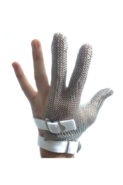 dm dikişmarket Steel Gloves Protective Steel Gloves / Butcher Gloves Anti-Cut...
