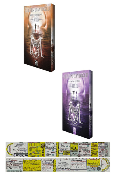 Altın Kitaplar Monun Gizemi 2-3. Kitaplar Set Gülten Dayıoğlu + Özel Cetvel