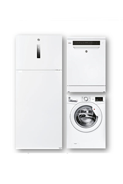 Hoover 3'LÜ BEYAZ EŞYA SETi (HODG5T718EW1-H3W 4102DA4/1-HF 6C7F0W-17)