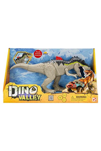 Sunman Sesli ve Işıklı Dino Valley Dinozor 26082 Yeşil