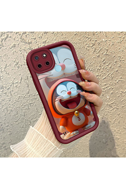 Hontinga حافظة هاتف من السيليكون الناعم متوافقة مع Realme C25Y/C21Y