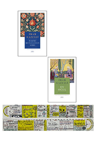Sufi Kitap İmam Gazzali 2 Kitap Set / Hakiki Mutluluğun Sırrı + Ey Oğul + Öze...