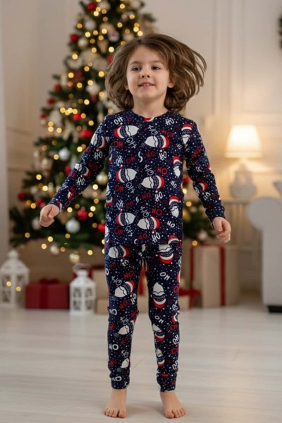 Yağmur Butik Παιδικό σετ πιτζάμες με σχέδια σε σχήμα καπέλου