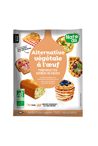 Natali Inlocuitor vegan pentru oua, bio, 40g, Nat-ali