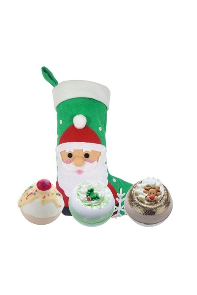 Bomb Cosmetics Santa`s Stocking gift set, 3 products