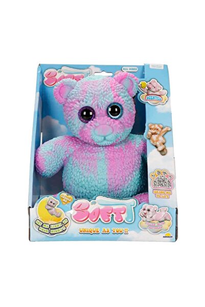 Sunman Softt Glow-In-The-Dark Deluxe Soft Teddy Bear 23317 Purple-Green