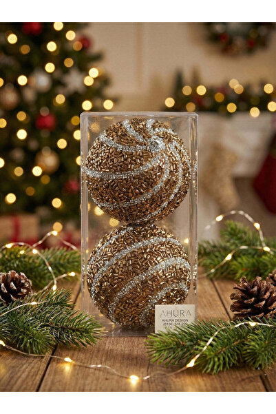 OEM Set of 2 Baubles - 10 cm