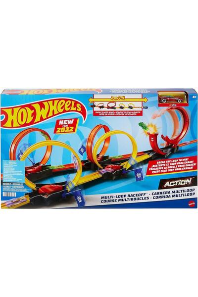 HOT WHEELS Model Hdr83 - Multi-Circle Racing Design