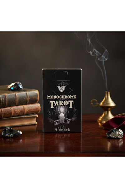 Tanem Mall Monochrome Tarot 78 Kart İngilizce Tarot Destesi