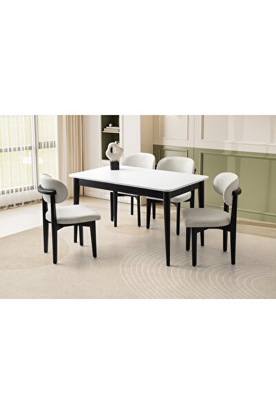 Kone Haus Modern Masa ve Sandalye Takımı MTK3470