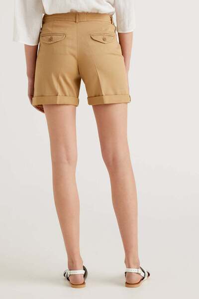 United Colors of Benetton Women's / Girls' Tan Shorts Model Code: (124P4Cdr592G4993)