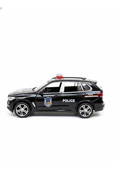 OEM Παιδικό αστυνομικό αυτοκίνητο, μεταλλικό, μαύρο