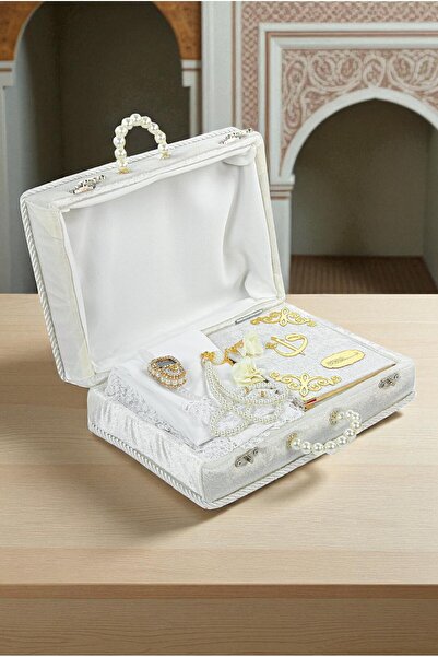 ihvan online Set de cadouri pentru mireasă cu mini cutie de depozitare - șal,...