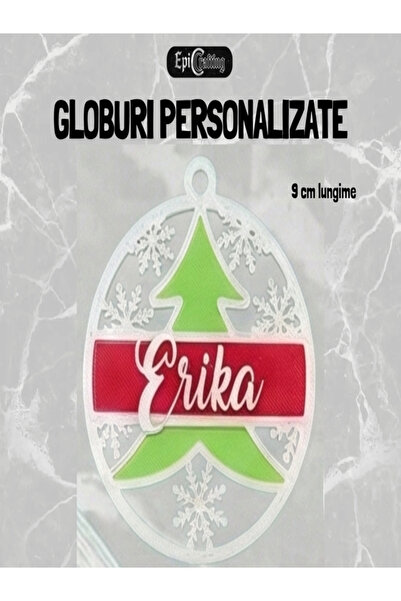 Epic Crafting Personalized Christmas globe with name, Ideal holiday gift