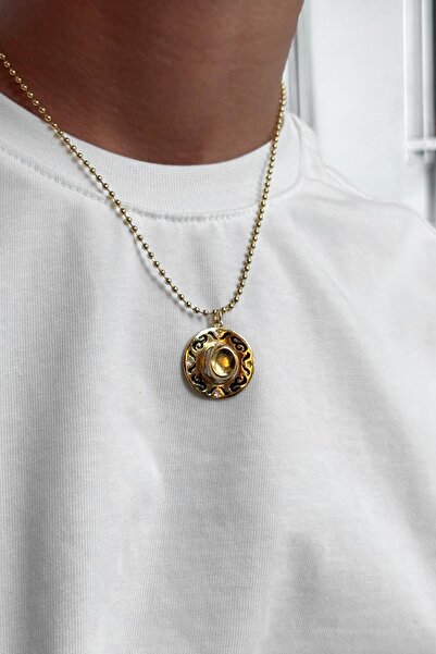 Flaw Wear Kovboy Kolye Gümüş-Altın