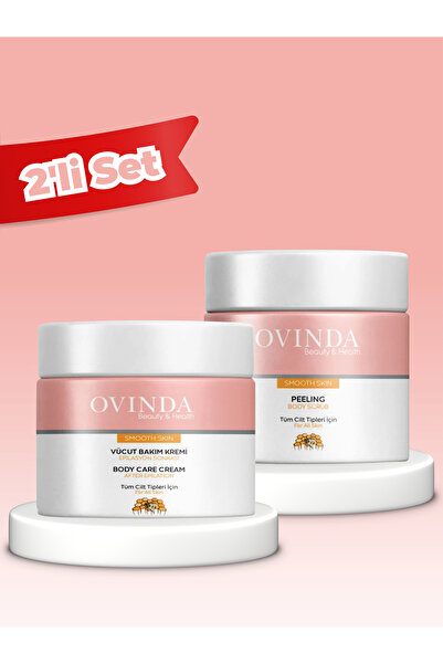 Ovinda Epilasyon & Ağda Sonrası Onarıcı Krem + Vücut Peelingi – Yumuşak & Pür...