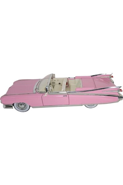 OEM Cadillac Eldorado 1:24 Diecast Car Model, metal, pink, functional details