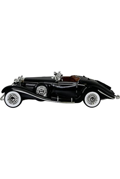 OEM Car Model 1:18 Scale - Mercedes-Benz 500K, Color: Black