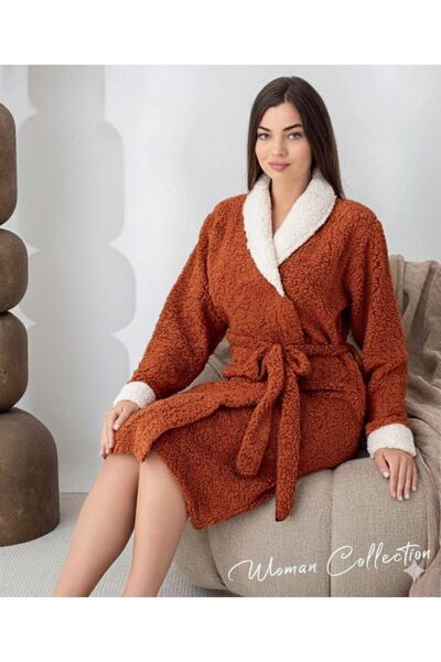 Freshness رداء حمام نسائي من القطيفة من Sharpi Welsolf – طقم هدايا مبتكر وناعم