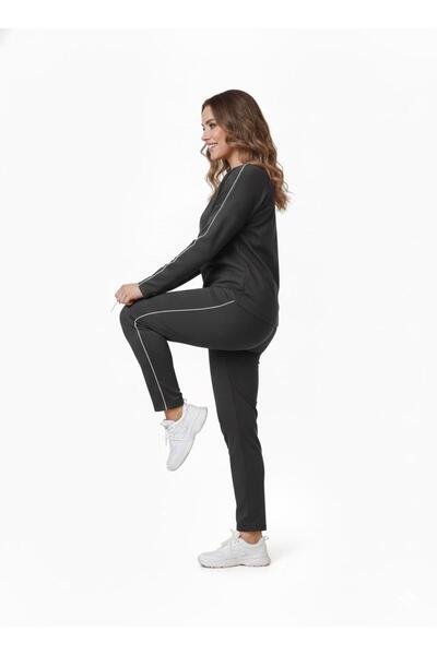 HYEM ΓΥΝΑΙΚΕΙΑ ΣΕΤ ΠΙΤΖΑΜΑΣ ΜΕ ΡΙΓΕΣ ΚΑΙ ΛΕΠΤΟΜΕΡΕΙΕΣ ΑΠΟ ΥΦΑΣΜΑ MODAL, ΔΙΠΛΟ...