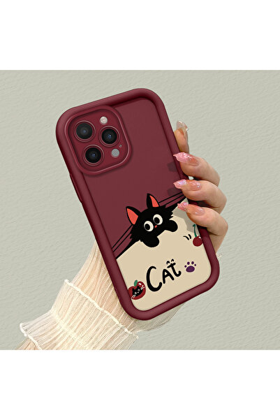 Hontinga حافظة هاتف من السيليكون الناعم متوافقة مع هاتف iPhone 15 Pro Max، مض...