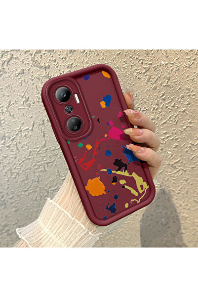 Hontinga حافظة هاتف من السيليكون الناعم متوافقة مع هاتف Infinix Hot 20