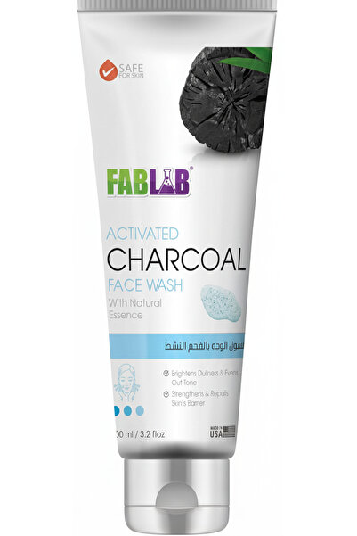 Fab lab غسول الوجه بالفحم النشط - 100 مل