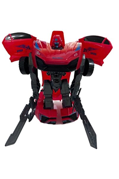 OEM 2-in-1 Transformable Robot – Phantom Knight, red sports car, toy for children 6+