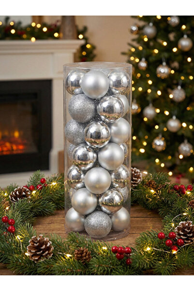 OEM Set of 24 Christmas Baubles - 02