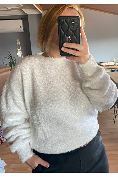 Mrym Boutique Kırçıllı ip triko kazak