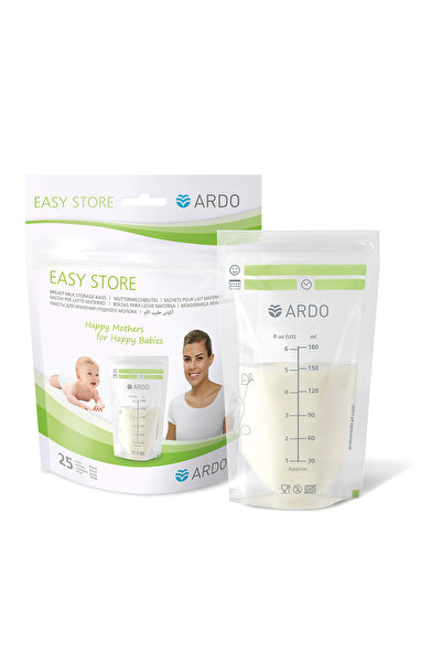 ARDO Easy Store - Set 25 pungi pentru stocarea laptelui matern