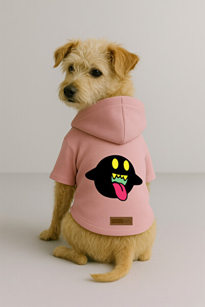 Monopetz ملابس وثوب للكلاب والقطط مع بطانة من الصوف من الداخل - لون وردي K بغ...